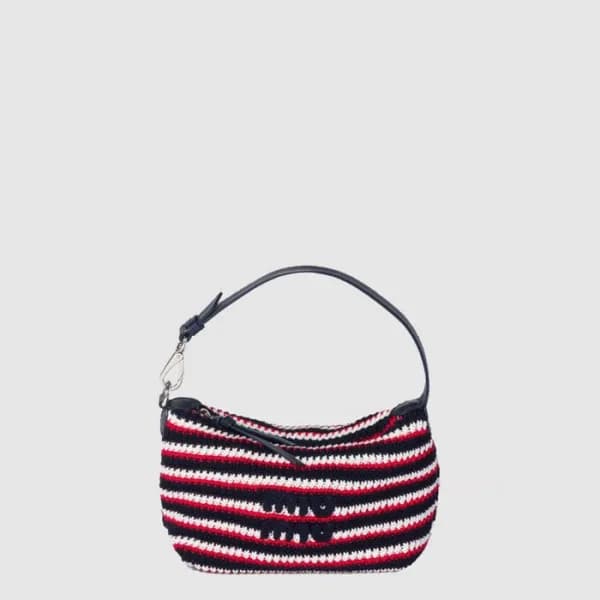 미우미우 여성 크로셰 파우치 - Miumiu Womens Crochet Pouch - mi… - 1