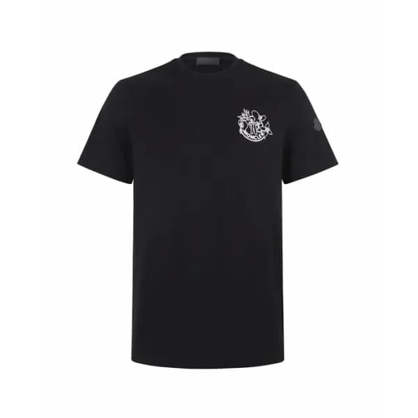 몽클레어 남성 라운드 반팔 티셔츠 - Moncler Mens Round Tshirt - m… - 1