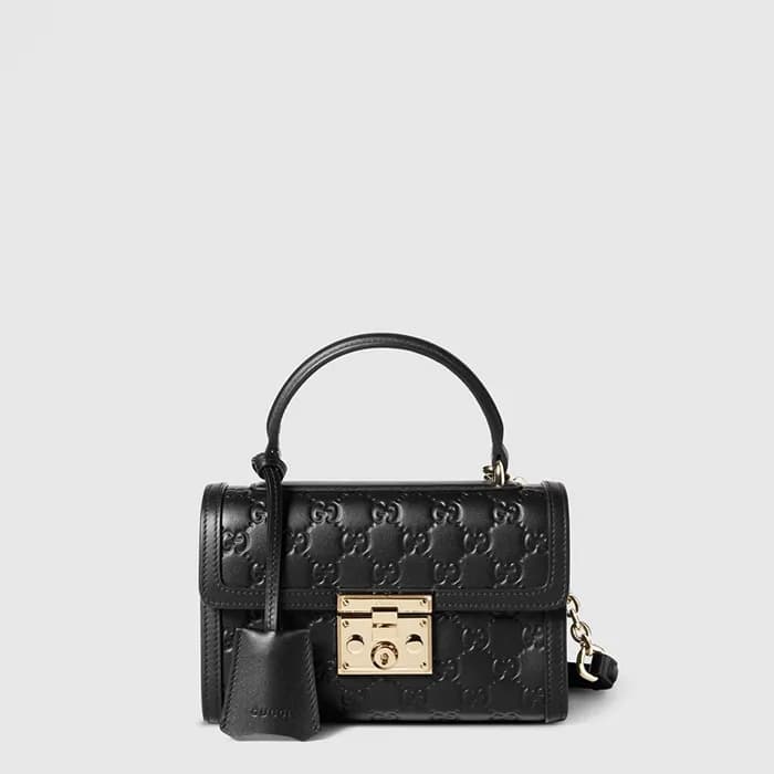 구찌 여성 패드락 스몰 탑 핸들 백 - Gucci Womens Padlock Small T… - 1