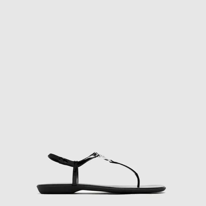 구찌 여성 인터로킹 G 쪼리 샌들 - Gucci Womens Interlocking G Flip-flop Sandal - gus14442x - 1