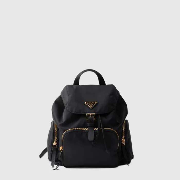 프라다 여성 스몰 리나일론 백팩 1BZ081 - Prada Womens Small Re-Nylon Backpack - prb17130x