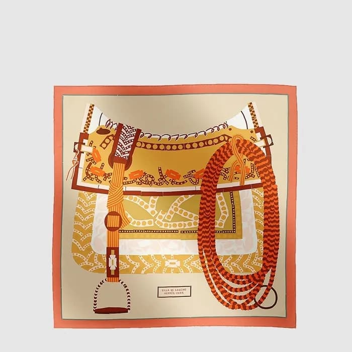 에르메스 여성 실라 드 가우초 스카프 - Hermes Womens Silla de Gaucho Scarf - acc8833x - 1