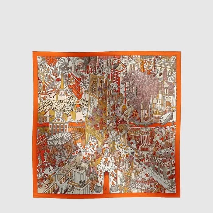 에르메스 여성 애니마폴리스 숄 - Hermes Womens Animapolis Shawl - acc8900x - 1