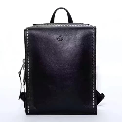 [팬디] 수입가죽 블랙 남성용 백팩 fd0011b - Fendi Leather Black … - 1