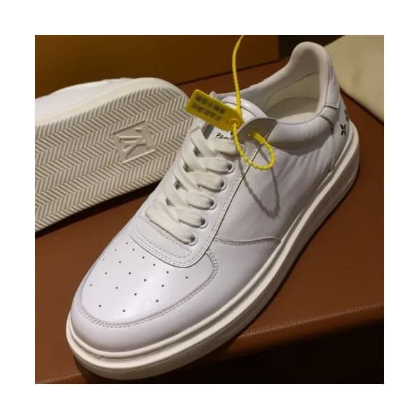 LOUIS VUITTON 2018 MENS LEATHER SKEAKERS - 루이비통 남성… - 1