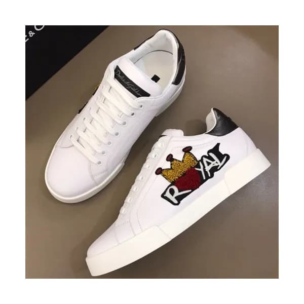 DOLCE&GABBANA 2018 MENS LEATHER SKEAKERS - 돌체앤가바나 … - 1