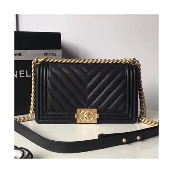 Chanel Leboy Chain Shoulder Bag,25CM - 샤넬 르보이 체인 숄… - 1
