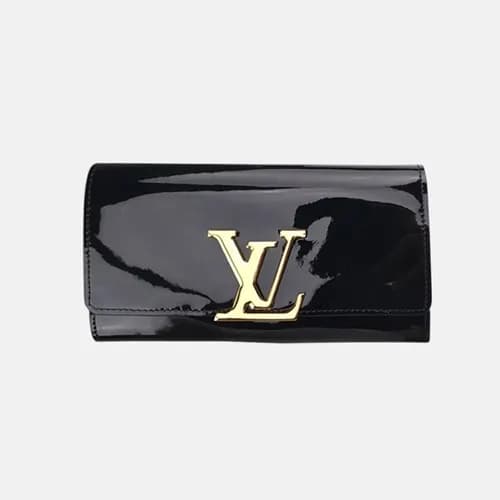 Louis Vuitton 2018 Port-Poyu Ruiz Patent Wallet M… - 1