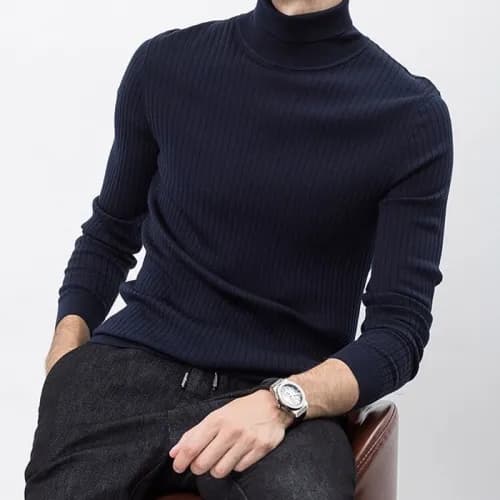 Prada 2018 Mens Turtle-neck Sweater - 프라다 남성 100%양… - 1