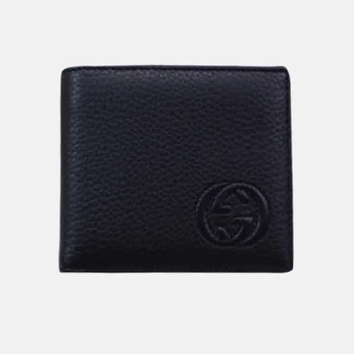 Gucci 2019 Mens Soho GG Logo Bifold Wallet 322114 … - 1