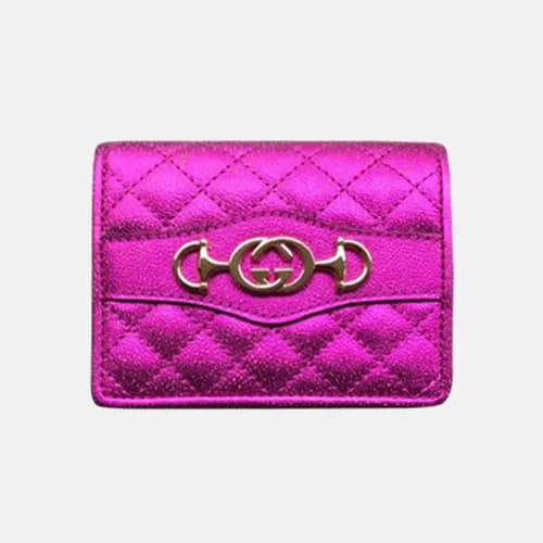 Gucci 2019 Laminated Leather Bifold Purse 536353 -… - 1