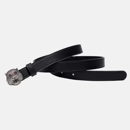 [매장판]Gucci 2019 Ladies Skull Cubic Buckle Leather … - 1