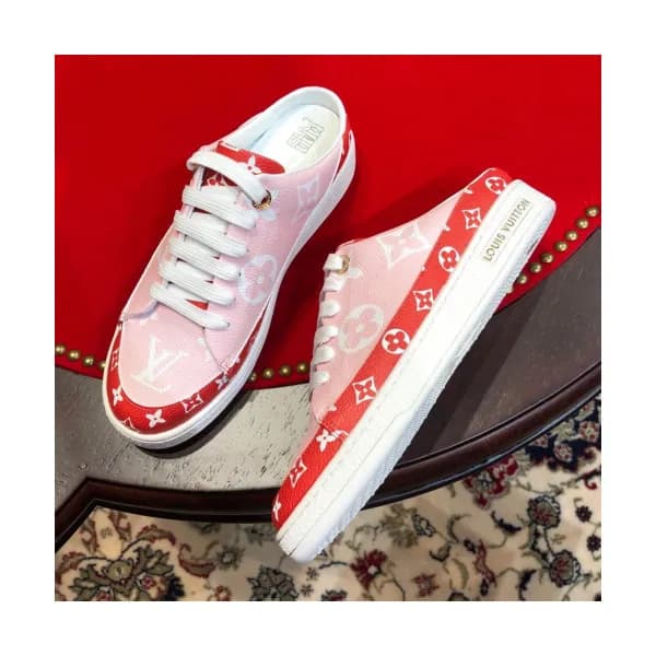 Louis Vuitton 2019 Womens Signature Logo Leather S… - 1