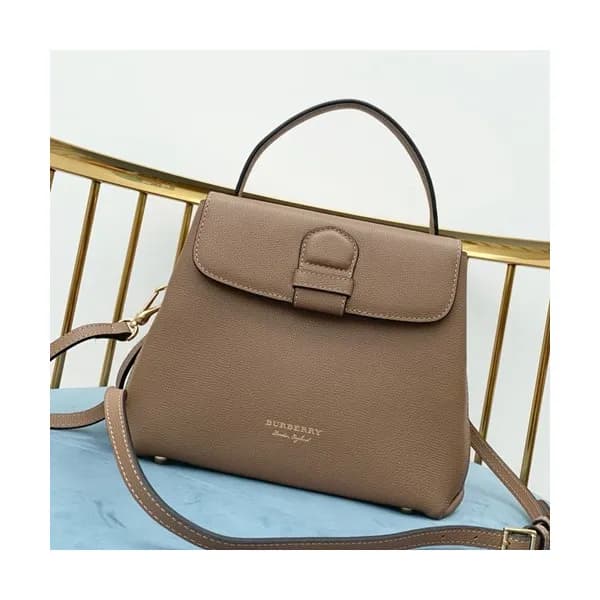 Burberry 2019 Leather Tote Shoulder Bag, 26cm - 버버… - 1
