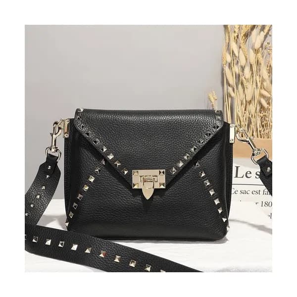 Valentino 2019 Leather Shoudler Bag,25CM - 발렌티노 20… - 1