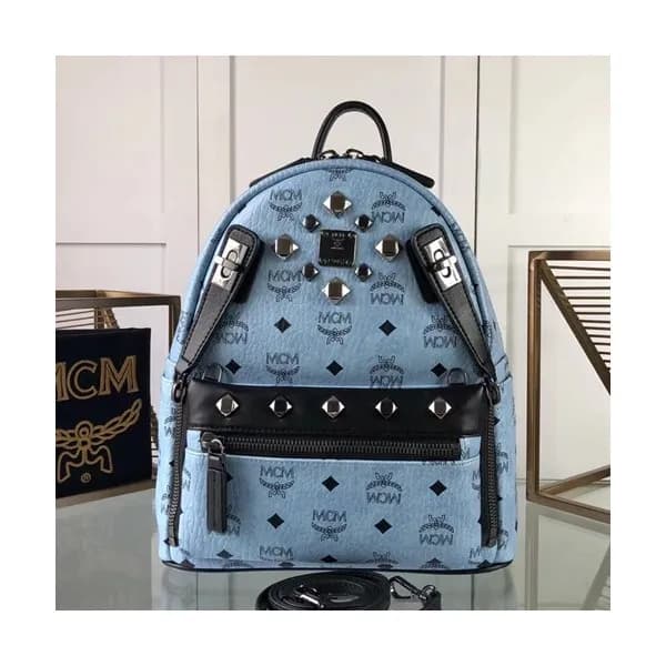 MCM 2019 Dual Stark Visetos Back Pack,26/34cm - 엠씨… - 1