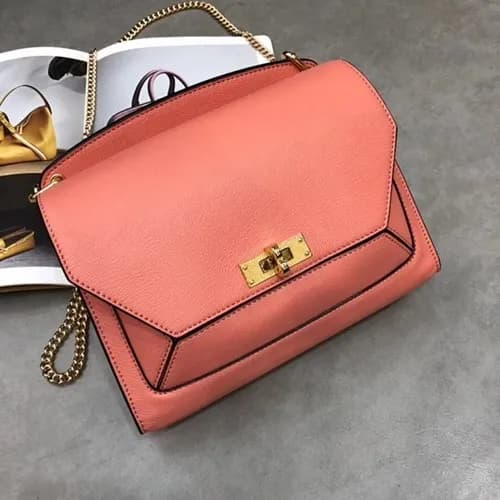 Bally 2019 Suzy Leather Chain Shoulder Cross Bag,2… - 1