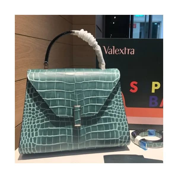 Valextra 2019 Leather Tote Shoulder Bag,26CM - 발렉스… - 1