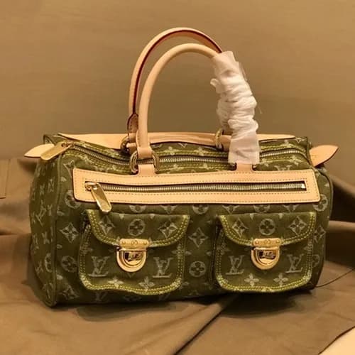 Louis Vuitton 2019 Supreme Monogram Denim Tote Ba… - 1