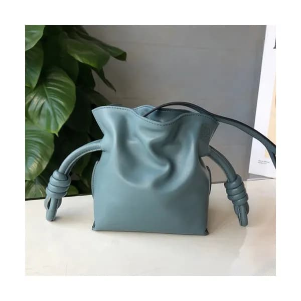 Loewe 2019 Flamenco Knot Mini Tote Shoulder Bag, 1… - 1