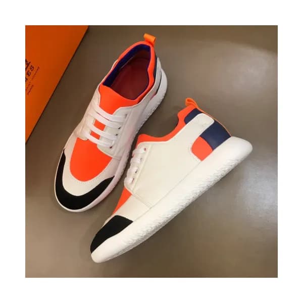 Hermes 2019 Mens Parfunms Business Leather Sneaker… - 1