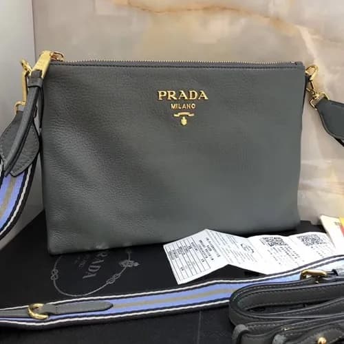 Prada 2019 Leather Shoulder Bag,29.5cm - 프라다 2019 … - 1