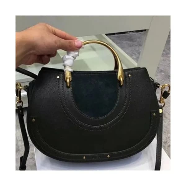 Chole 2019 Pixi Leather Tote Shoulder Bag, 29cm - … - 1