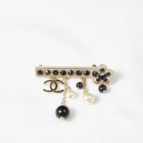 Chanel Brooch -샤넬 브로치cha0128.컬러(블랙) - 1