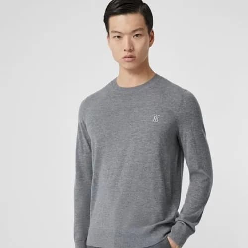 Burberry 2019 Mens Retro Logo Sweater - 버버리 남성 레트로… - 1