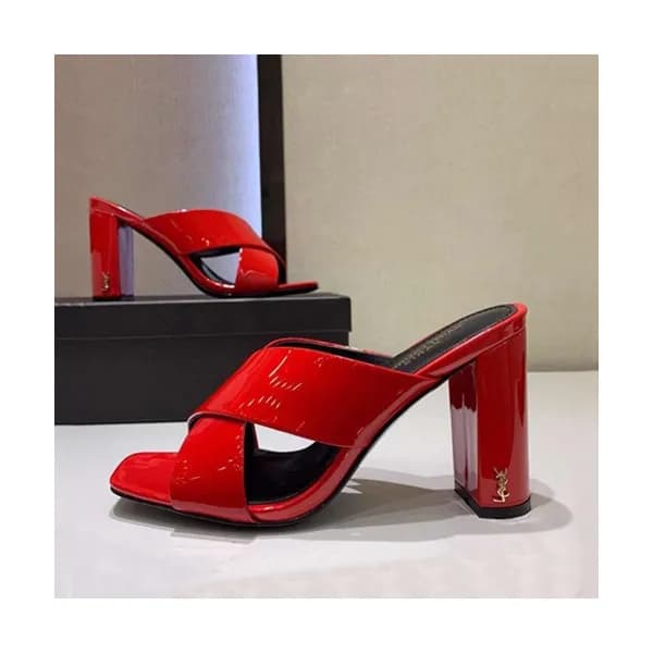 Saint Laurent 2019 Ladies High Heel Slipper - 입생로랑… - 1