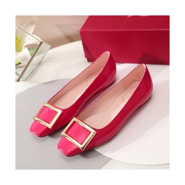 Roger Vivier 2019 Ladies Leather Flat Shoes - 로저비비… - 1