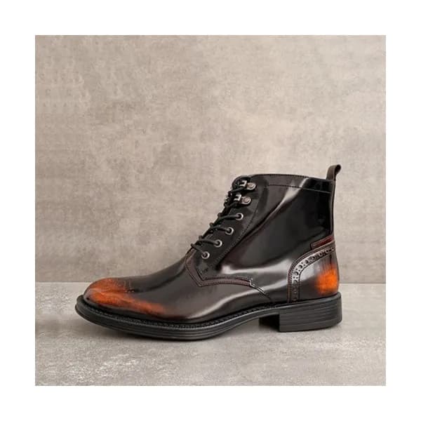 Prada 2019 Mens Leather Boots - 프라다 2019 남성용 레더 부츠… - 1