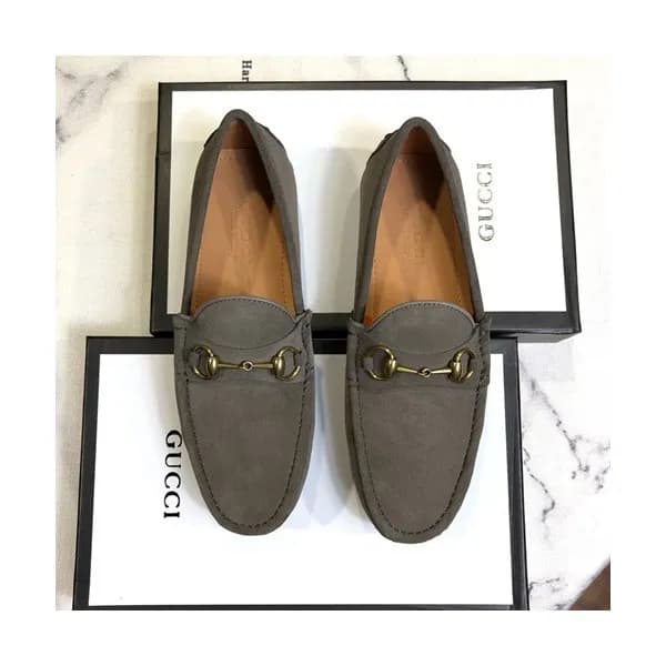 Gucci 2019 Mens Suede Loafer - 구찌 2019 남성용 스웨이드 로퍼… - 1