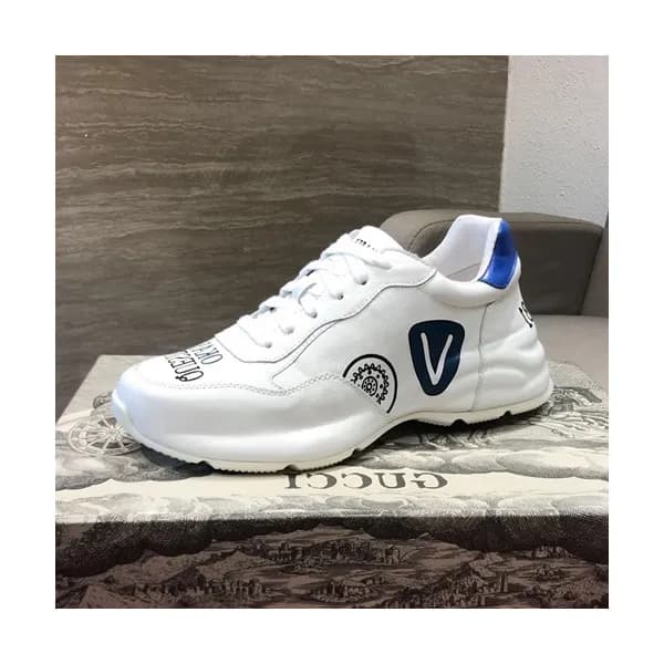 Gucci 2019 Mens Leather Sneakers - 구찌 2019 남성용 레더 … - 1