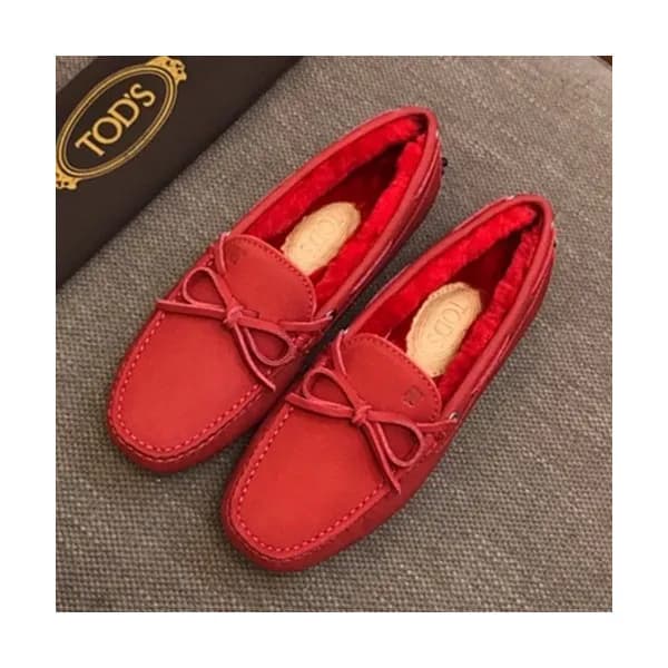 Tod's 2019 Ladies Suede & Wool Loafer - 토즈 201… - 1