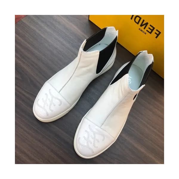 Fendi 2019 Mens Leather Boots - 펜디 2019 남성용 레더 부츠 … - 1