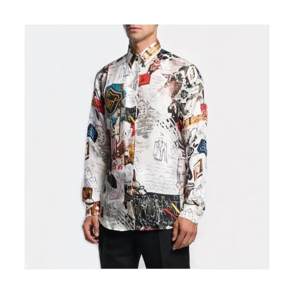 Fendi 2019 Mens Logo Casual Silket Tshirts - 펜디 20… - 1