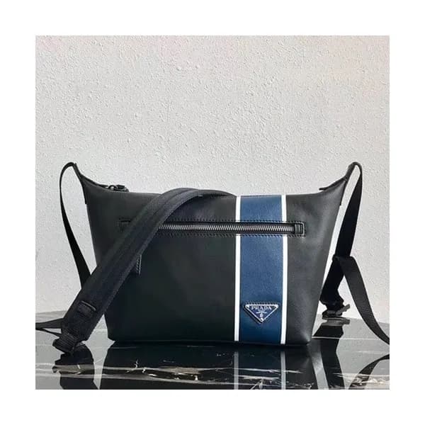 Prada 2019 Leather Messenger Shoulder Bag,24CM - 프… - 1