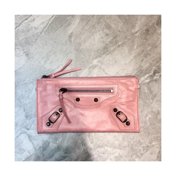 Balenciaga 2019 Leather Clutch Bag / Shoulder Cros… - 1