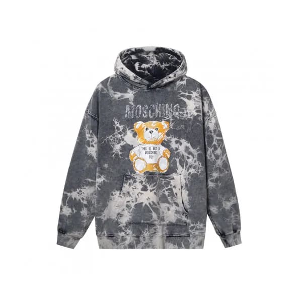 Moschino 2019 Mm/Wm Logo Teddy Cotton Hood Tee - 모… - 1