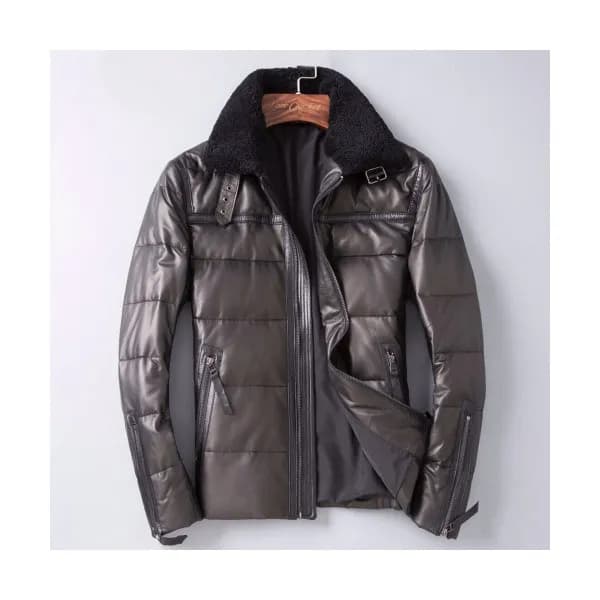 Burberry 2019 Mens Casual Down Leather Jacket - 버버… - 1
