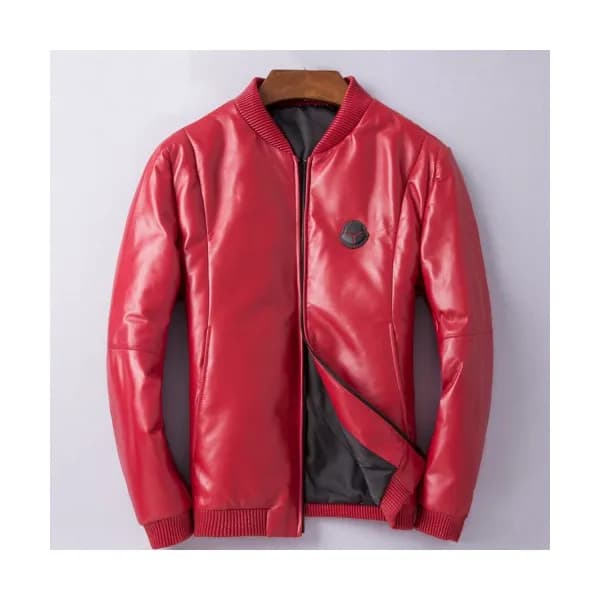 Moncler 2019 Mens Patch Logo Modern Duck Down Leat… - 1