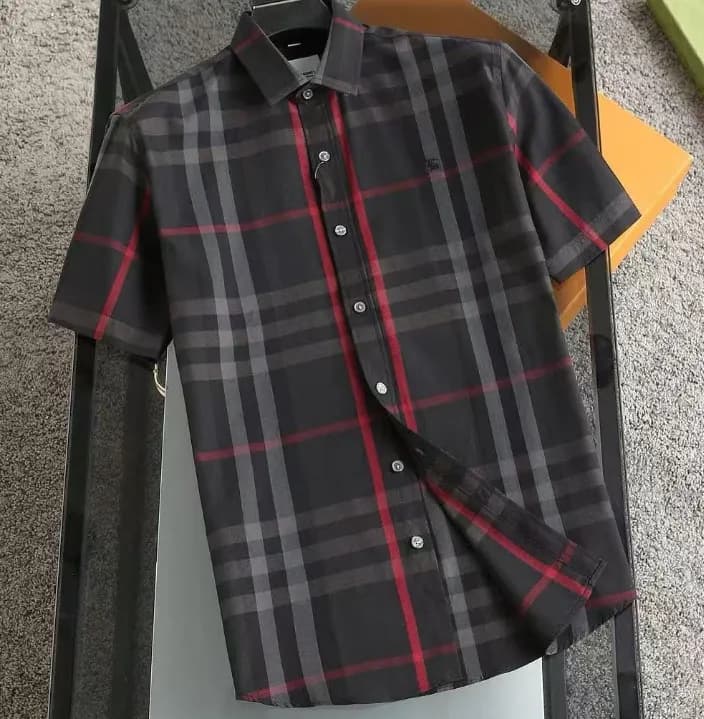 [[버버리]Burberry 2025 Mens Classic Casual Cotton Che… - 1