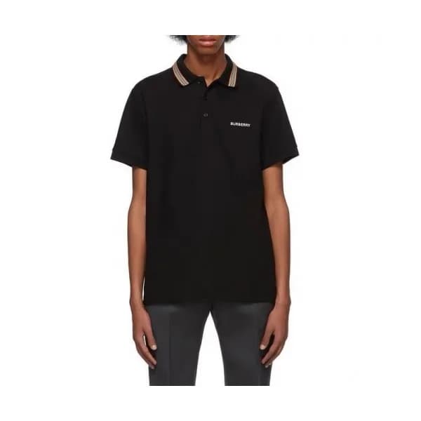 [버버리]Burberry 2020 Mens Logo Cotton Polo Short Sle… - 1