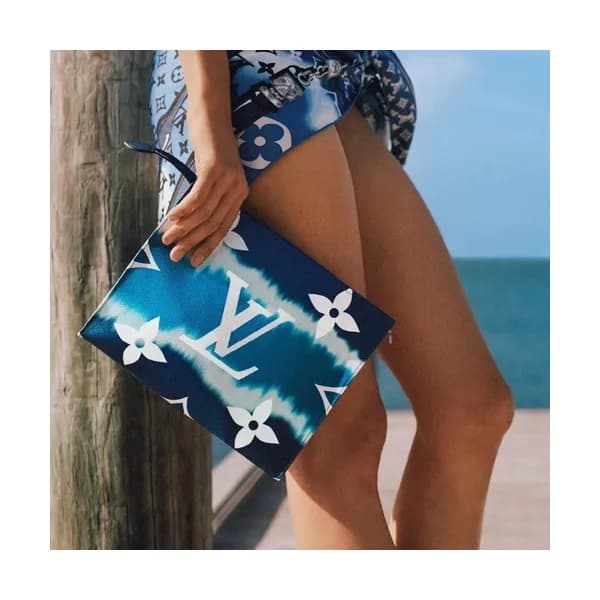 Louis Vuitton 2020 PVC Clutch Bag,25cm - 루이비통 2020… - 1