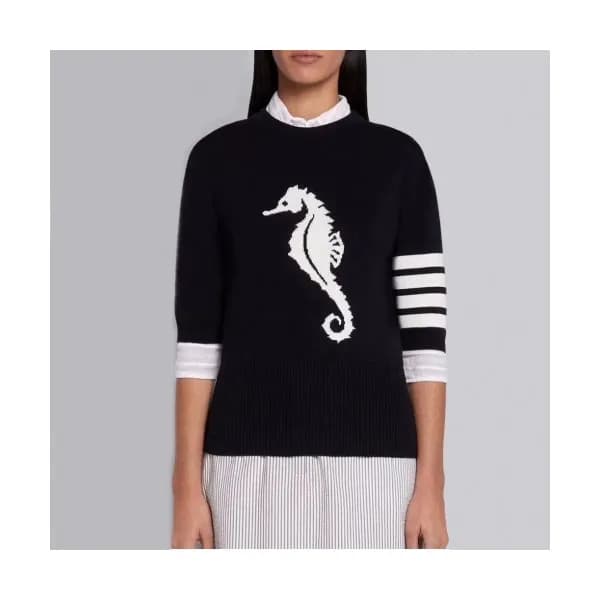Thom Browne Womens Classic Tshirts - 톰브라운 여성 클래식 반… - 1