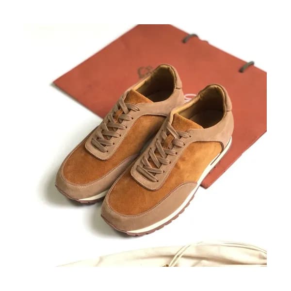 Loro Piana 2020 Mens Suede Sneakers - 로로피아나 2020 남… - 1