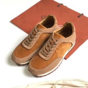 Loro Piana 2020 Mens Suede Sneakers - 로로피아나 2020 남…