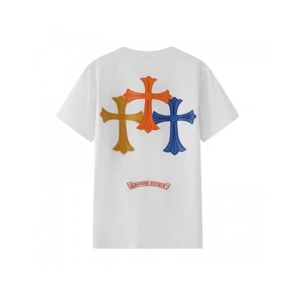 [크롬하츠]Chrome hearts 2020 Mens Logo Casual Short Sl… - 1
