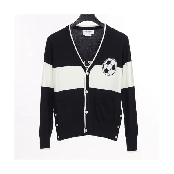 Thom Browne 2020 Womens Strap V-neck Cardigan - 톰브… - 1